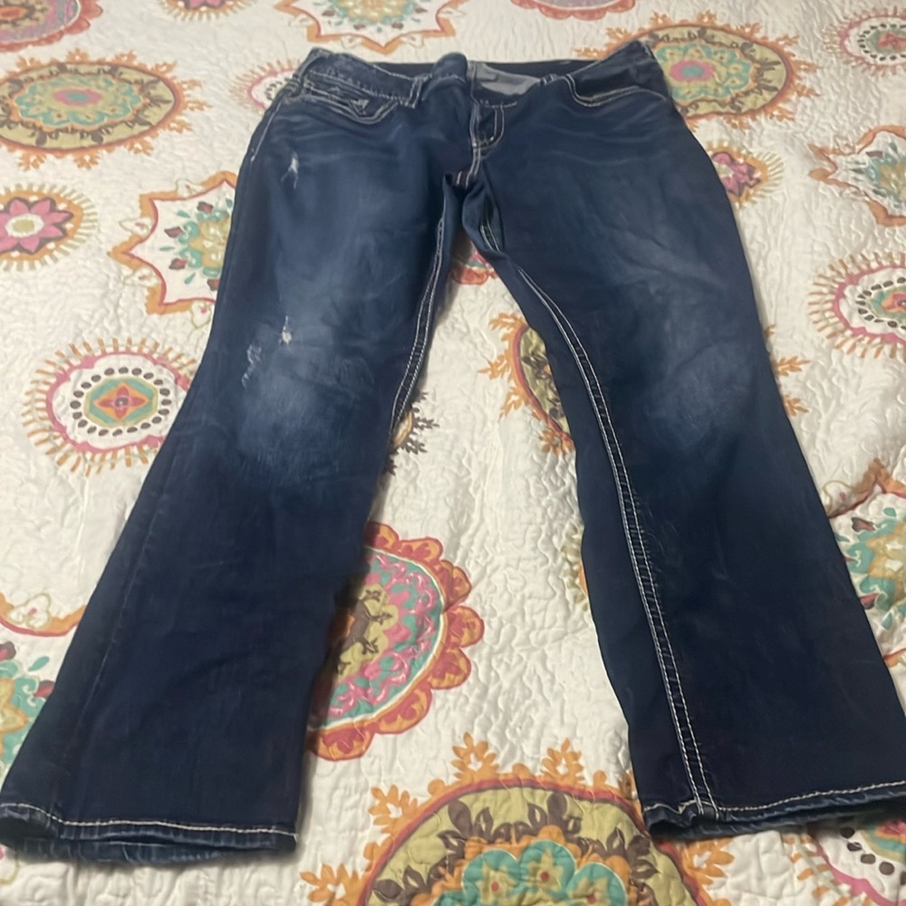 Silver Suki straight sz18/L32